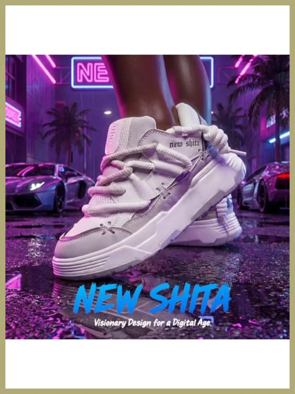 Chunky Platform Sneakers, Y2K Aesthetic Dad Shoes, 2 Inch Height Increase,